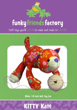 Kitty Kate Softy patterns by Funky Friends Factory