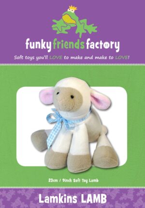 Lamkins Lamb Softy patterns by Funky Friends Factory