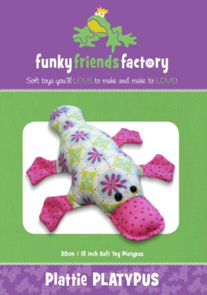 Platty Platypus Softy patterns by Funky Friends Factory