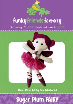 Sugar Plum Fairy Softy patterns by Funky Friends Factory