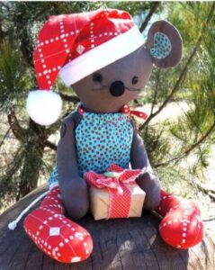 Merry Mouse Doll & Softy patterns by Melly and Me.