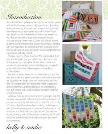 Modern Designs for Classic Quilts: 12 Traditionally Inspired Patterns Made New

by Kelly Biscopink (Author), Andrea Johnson (Author)