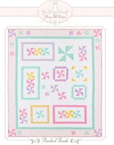 Pinwheel Parade Quilt pattern by Anne Sutton for Bunny Hill Designs.