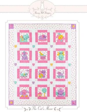The Cat's Meow Quilt pattern by Anne Sutton for Bunny Hill Designs.