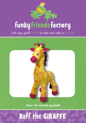 Raff Giraffe Softy patterns by Funky Friends Factory