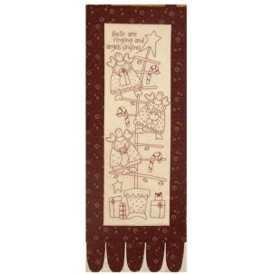 Christmas Angels - by The Birdhouse - Christmas Stitchery Pattern