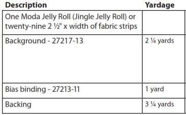 Joyful Jelly Roll Tree Skirt - Fat Quarter Shop -  Patterns