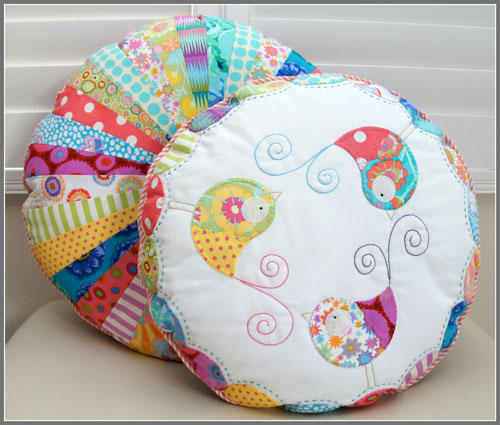 Round Cushion Stack - Sew Along - Patchwork Pattern