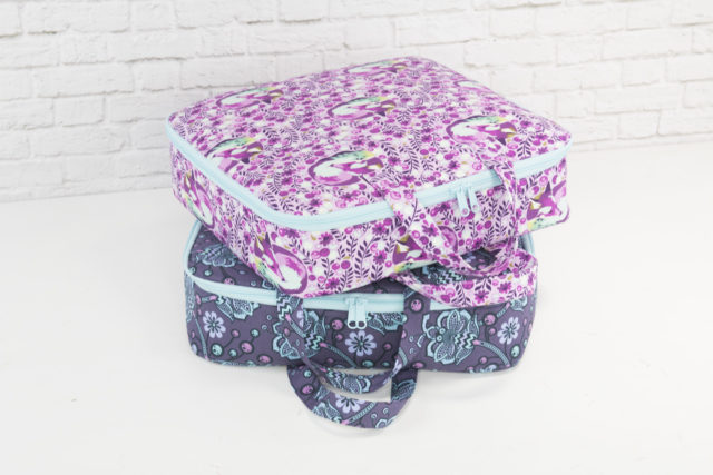 Amethyst Project Bag - Sew Sweetness - Patchwork Bag Pattern