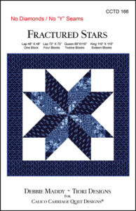 Fractured Stars - Calico Carriage - Patchwork Quilting Pattern