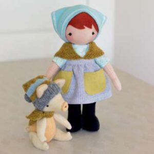 Olga & Crumpet - by May Blossom - soft toy pattern