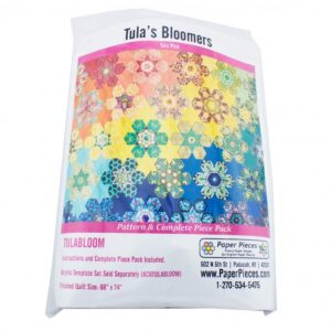 Tula Bloomers EPP Set -Tula Pink - Patchwork Patterns