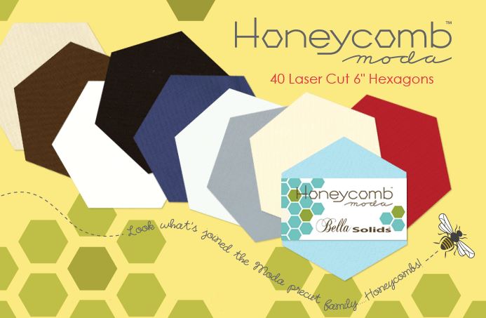 Honeycombs and  precut Hexagons used in Patchwork and Quilting