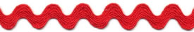 Ric Rac - 3/8  inch (11mm) - Red 025-180