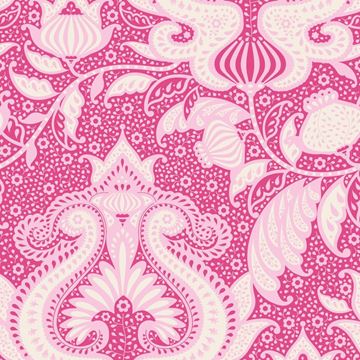 Tilda Sunkiss Ocean Flow Pink 100035 -   by Tone Finnanger for Tilda  Applique, patchwork and quilting fabric