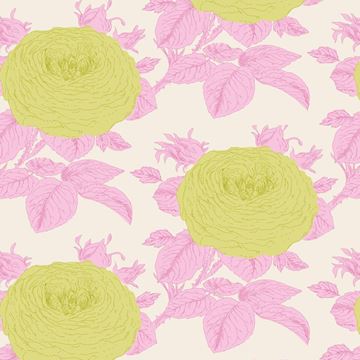 Tilda Sunkiss Rose Pink 100038 -   by Tone Finnanger for Tilda  Applique, patchwork and quilting fabric