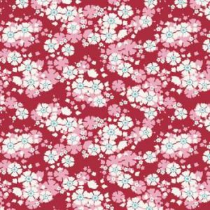 Woodland 100295 Aster Carmine -Tilda patchwork fabric