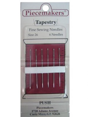 Piecemaker No 26 Tapestry Needles 1 Pack - Hand Sewing Needles