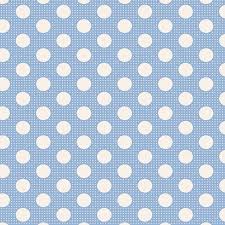 Tilda Medium Dots Blue -130002 -   by Tone Finnanger for Tilda  Applique, patchwork and quilting fabric