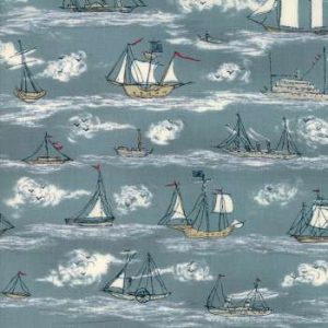 Ahoy Me Hearties 1432-12 - Patchwork & Quilting Fabric