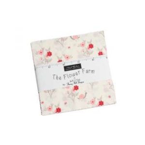 -The Flower Farm Charm Square - Patchwork Quilting Fabric