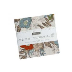 -Slow Stroll Charm Square - Patchwork & Quilt Fabric