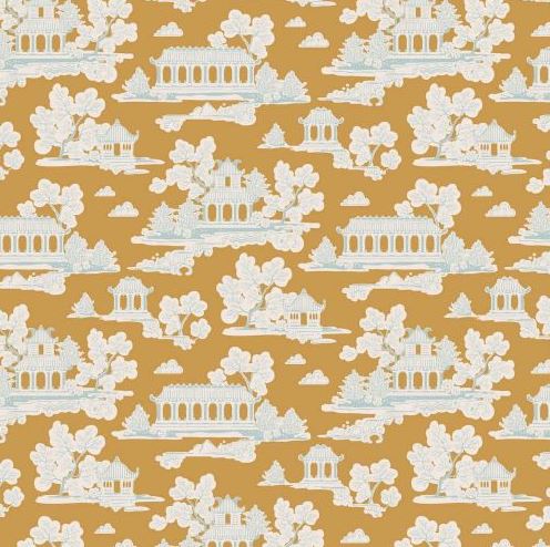Bumblebee 481303 Sunny Park Golden-   by Tone Finnanger for Tilda  Applique, patchwork and quilting fabric