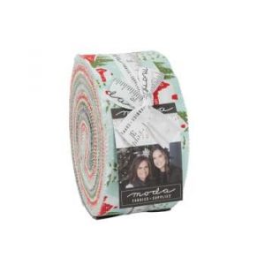 -Merry Little Christmas Jelly Roll - Patchwork & Quilting Fabric
