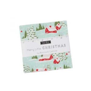 -Merry Little Christmas Charm Square - Patchwork & Quilt Fabric