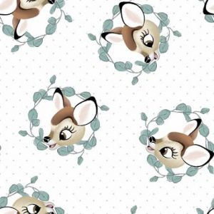 Disney Bambi Badge 73467A620715  - Patchwork Quilting Fabric
