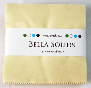 -Bella Solids Snow Charm Square 9900PP-11 - Patchwork Fabric