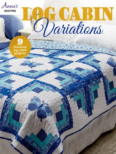 Log Cabin Variations - by Annies - Quilting Patchwork Book