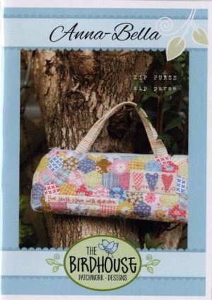 Anna-Bella Zip Purse - by The Birdhouse - Bag Pattern