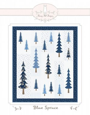 Blue Spruce -  Bunny Hill - Patchwork Quilt Pattern