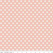 Bliss 8163 Dots Blush by My Minds Eye for Riley Blake Fabrics  Applique, patchwork and quilting fabric. rics  Applique, patchwork and quilting fabric