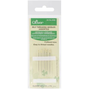 Clover Self Threading Needles - Assorted - Patchwork  Sewing