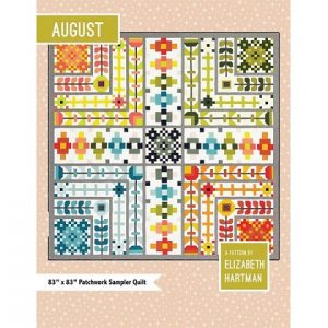 August - by Elizabeth Hartman - Patchwork Quilt Pattern