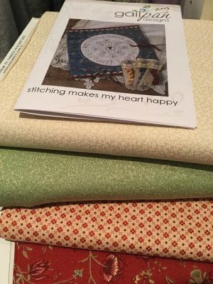 Stitching Makes My Heart Happy Fabric Pack - by Gail Pan Designs