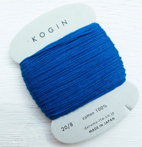 Sashiko Thread - KI-2410-Royal Blue- 30m - Cotton Threads