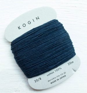 Sashiko Thread - KI-2420 Navy - 20m - Cotton Threads