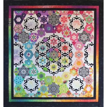 Dream Catcher Quilt Pattern - Full Set papers and templates - by Lilabelle Lane Creations - Paper Pieced Quilt Patterns