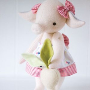 Peggy Turnip - by May Blossom - soft toy pattern