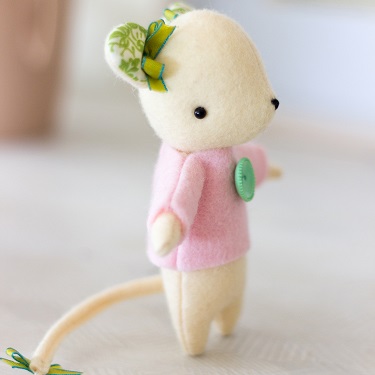 Mouse soft toy pattern