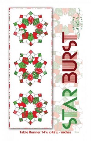 Starburst Table Runner - by Me and My Sister - Pattern