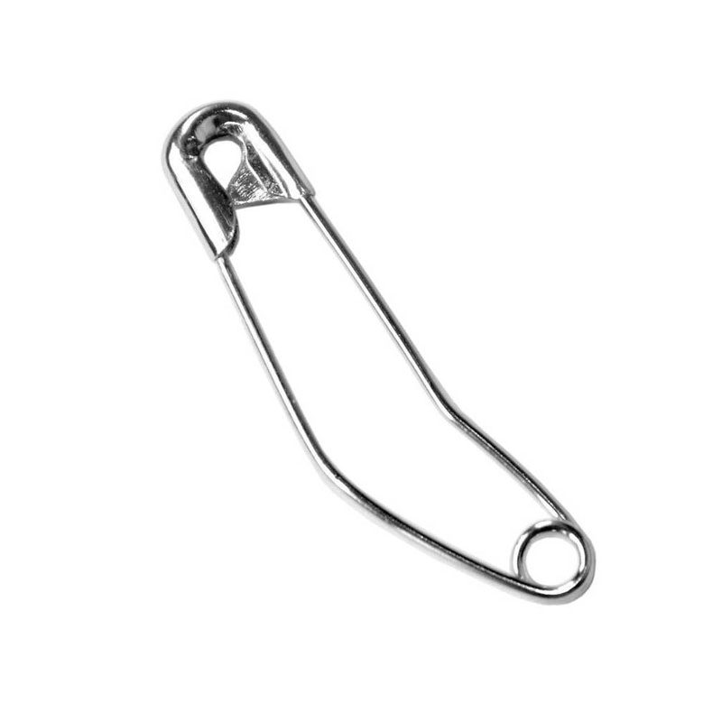 Quilters Curved Steel Safety Pins 32mm (qty 100) - Matilda's Own