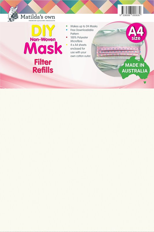 Mask Filter Insert -  Matildas Own - Mask Making