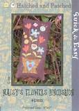 Maisy's Flowers Pincushion - by Hatched & Patched -  Pattern
