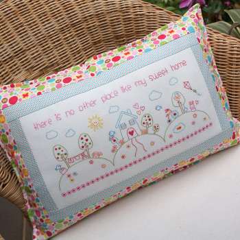 My Sweet Home-  by Melly & Me - Stitchery Cushion Pattern