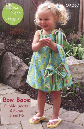 Bow Babe - by Olive Ann Designs - Kids Clothing Pattern