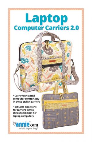 Laptop Computer Carrier 2.0 - by Annie.com  - Bag Pattern